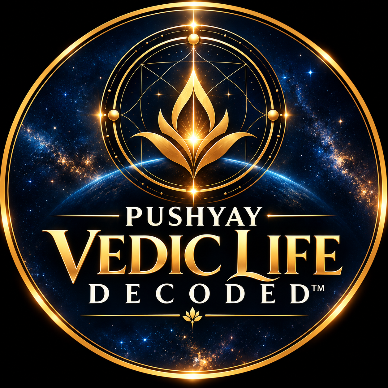 VEDIC LIFE DECODED logo